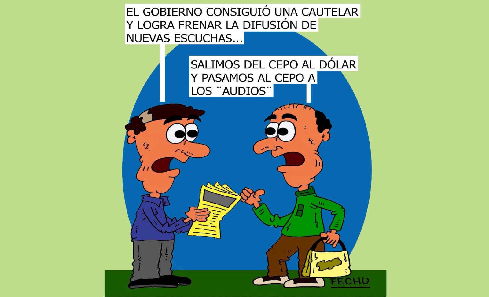 ¡Cepo a los audios!