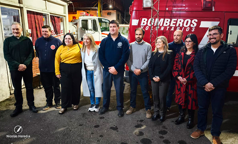 El Concejo Municipal firmó un convenio de cooperación mutua con los Bomberos Voluntarios