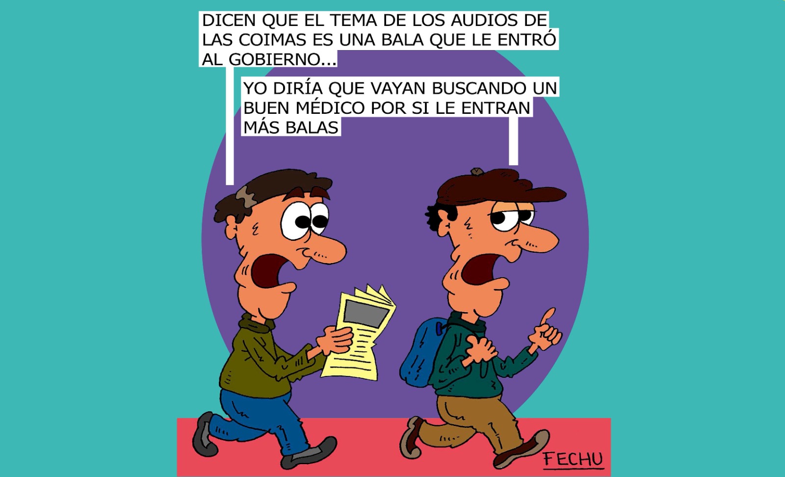 Coimas como balas….