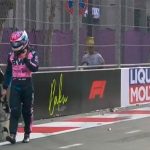 Chocó Franco Colapinto en la clasificación del GP de Azerbaiyán y largará 16º en la carrera del domingo