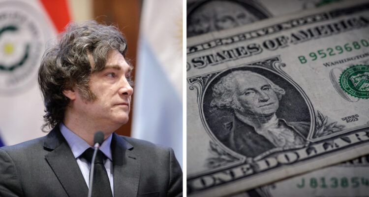 Tras declaraciones de Milei para calmar a los mercados, el dólar cerró el mes con aumento
