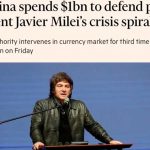 Desde lejos no la ven: el Financial Times critica el plan de Milei y asegura que “la crisis se agudiza”