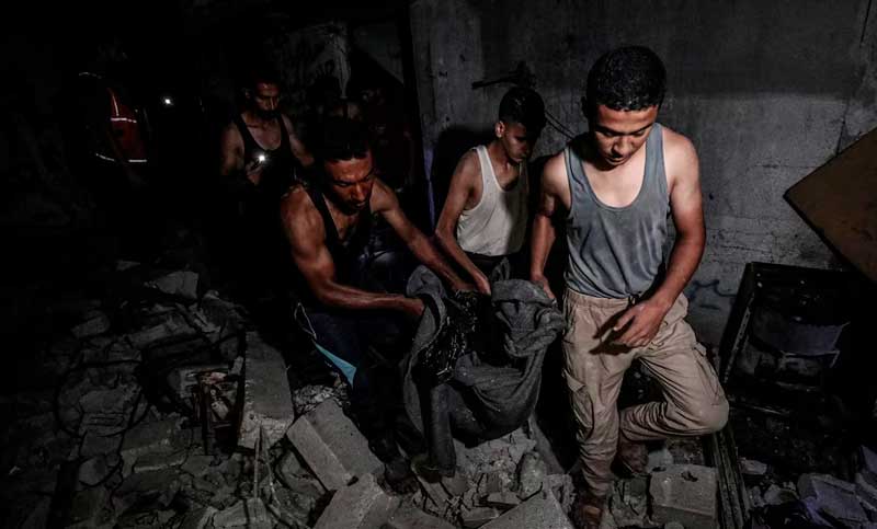 Mas de 65.000 palestinos fueron asesinados por el ejército israelí desde el comienzo de la guerra en Gaza