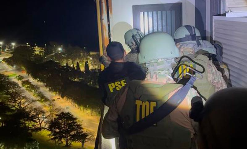 Detienen en el edificio de Colón al 1200 a Waldo Bilbao, tercero en la lista de más buscados de Santa Fe