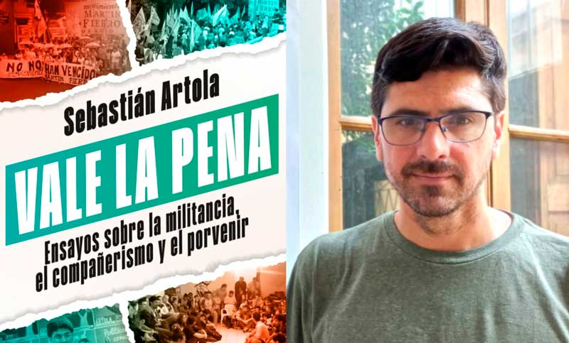 «Vale la pena»: el nuevo libro de Sebastián Artola se presenta este viernes en Rosario