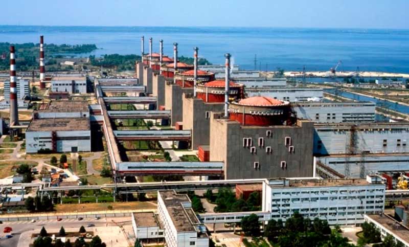 Rusia: la central nuclear de Zaporiyia perdió toda la energía externa y estuvo en riesgo la seguridad