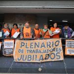 Nueva juntada de firmas del Plenario de Trabajadores Jubilados contra el ajuste del Gobierno