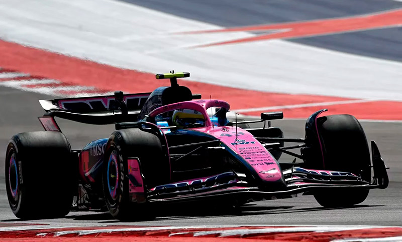 Colapinto no pudo avanzar en la clasificación del sprint en Estados Unidos