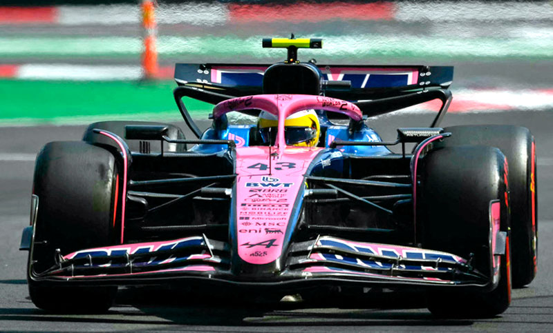 Colapinto terminó 16º en el Gran Premio de México