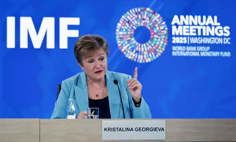 La jefa de FMI dice que inteligencia artificial puede ser una fuente de divergencia dentro de los países y entre ellos mismos