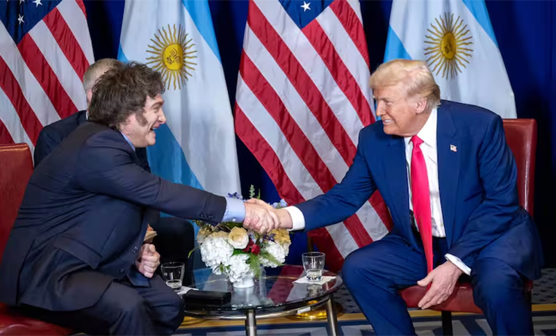 Trump y Milei se reunieron junto a sus equipos técnicos: «A la elección que viene la estará mirando todo el mundo»