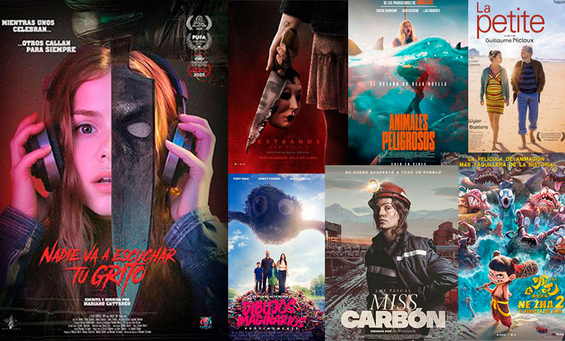 ¡Hay de todo! Una producción argentina y seis estrenos internacionales renuevan la cartelera