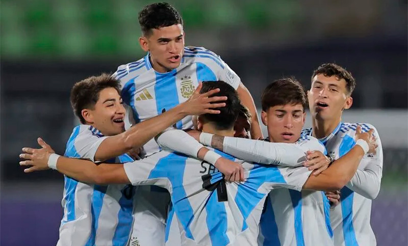 Mundial Sub-20: Argentina goleó a Australia y pasó a octavos de final