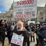 Nueva marcha de los jubilados al Congreso contra el ajuste de Milei