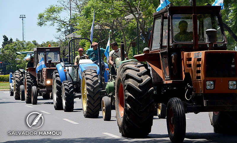 Productores agropecuarios realizarán un «tractorazo» contra la eliminación de las retenciones cero