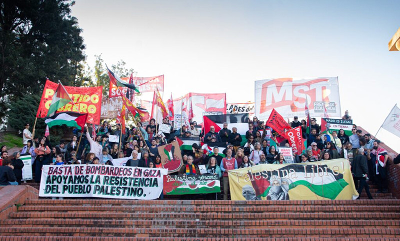 Rosario volvió a manifestarse por la liberación de Palestina y contra el genocidio en Gaza