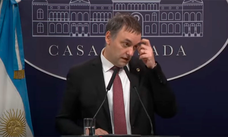 Ahora Adorni afirma sobre Espert que “si siguen faltando explicaciones las va a tener que dar”