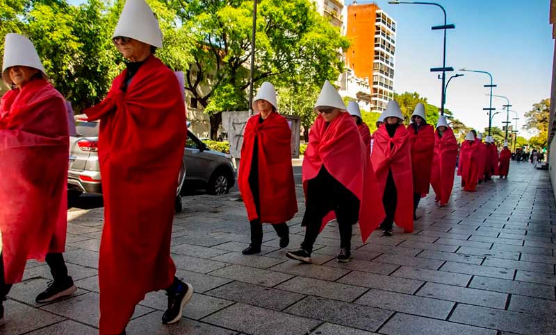 Contra el ajuste y los discursos de odio: una intervención para denunciar la violencia machista