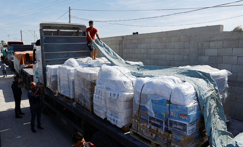 Hamas reclama más asistencia humanitaria: solo entraron 980 camiones a Gaza