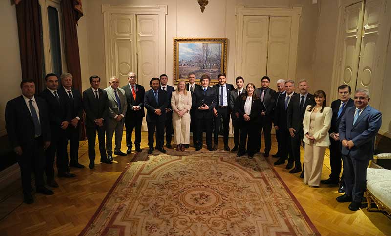 Tras la reunión en Casa Rosada, Milei aseguró que los gobernadores “estuvieron de acuerdo” con las reformas