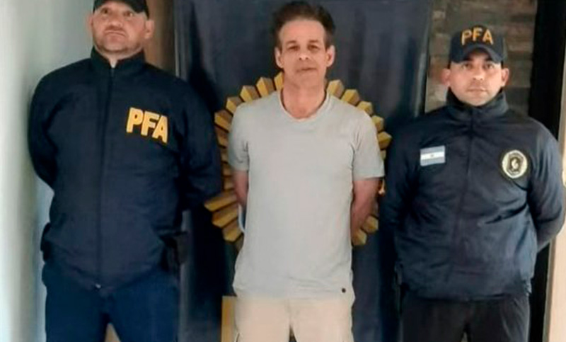 La Policía Federal detuvo a ‘Fred’ Machado y lo traslada a una delegación en Viedma