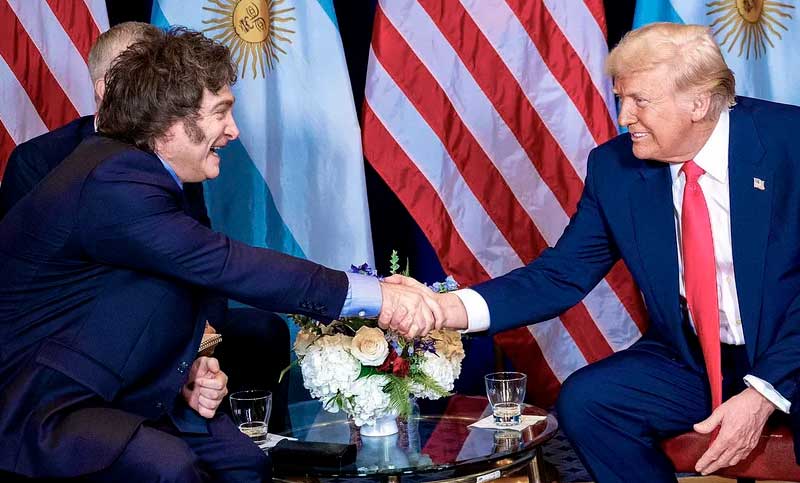 Expectativa: Milei se reúne con Trump en el Salón Oval