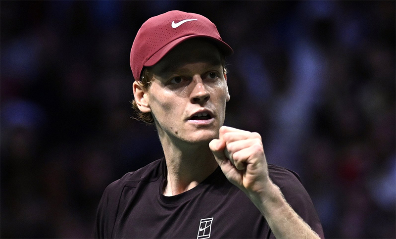 Sinner le ganó a Shelton y es semifinalista del Masters 1000 de París