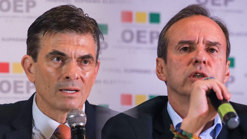 Bolivia: expectativa por el ballotage entre Paz y Quiroga