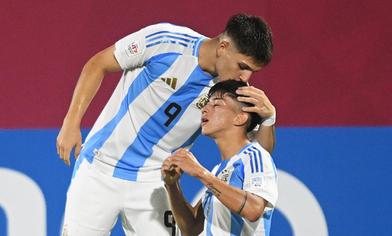 Mundial Sub 17: Argentina lo dio vuelta y debutó con un triunfazo por 3 a 2 ante Bélgica