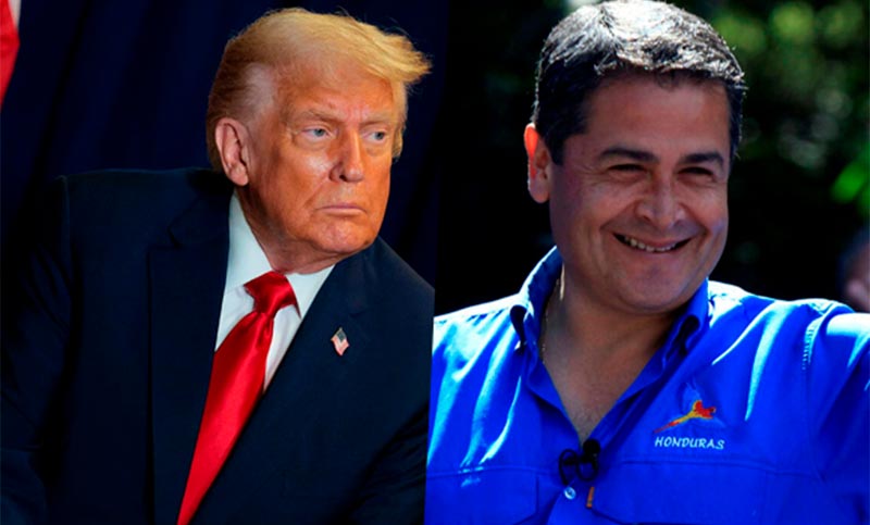 Incongruencia de Trump: indultará a ex presidente hondureño condenado en Washington por narcotráfico