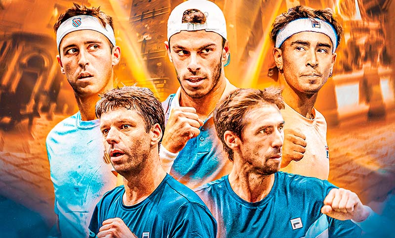 Argentina se prepara para enfrentar a Alemania en la ronda final de la Copa Davis