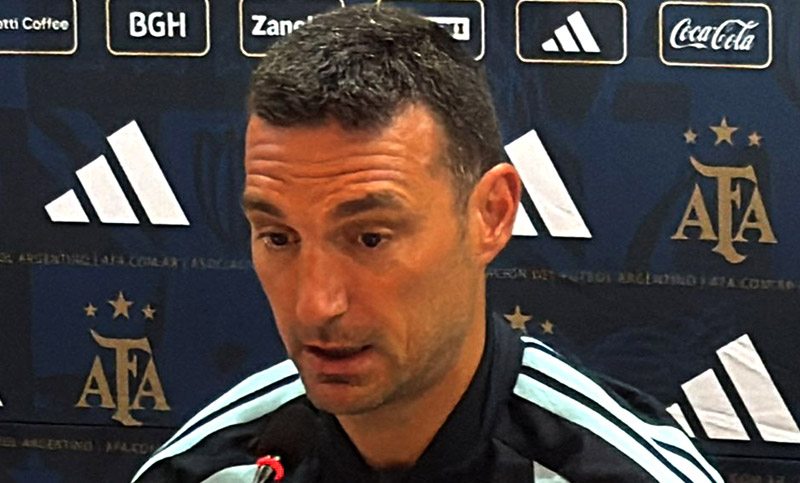 Scaloni: «Estuvimos a la altura del partido pero lo podríamos haber hecho mejor»