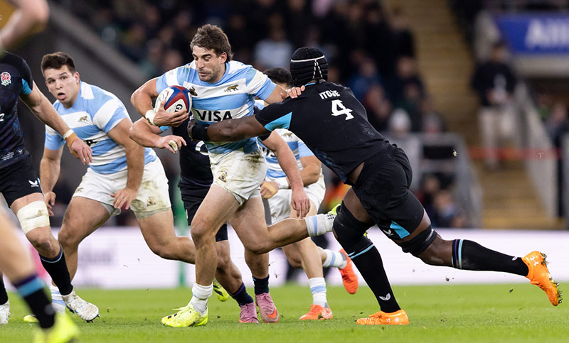 Los Pumas cayeron ante Inglaterra, en un amistoso internacional
