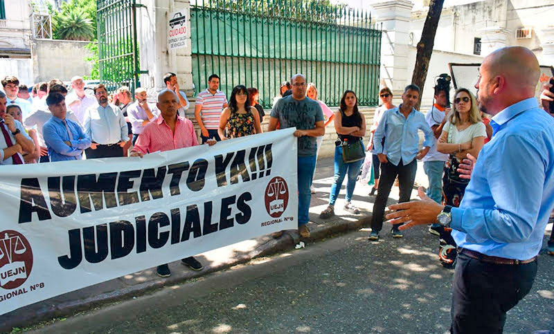 Los judiciales nacionales paran nuevamente este viernes en reclamo de mejoras salariales y laborales