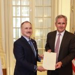 Peter Lamelas asumió como nuevo embajador de Estados Unidos en Argentina