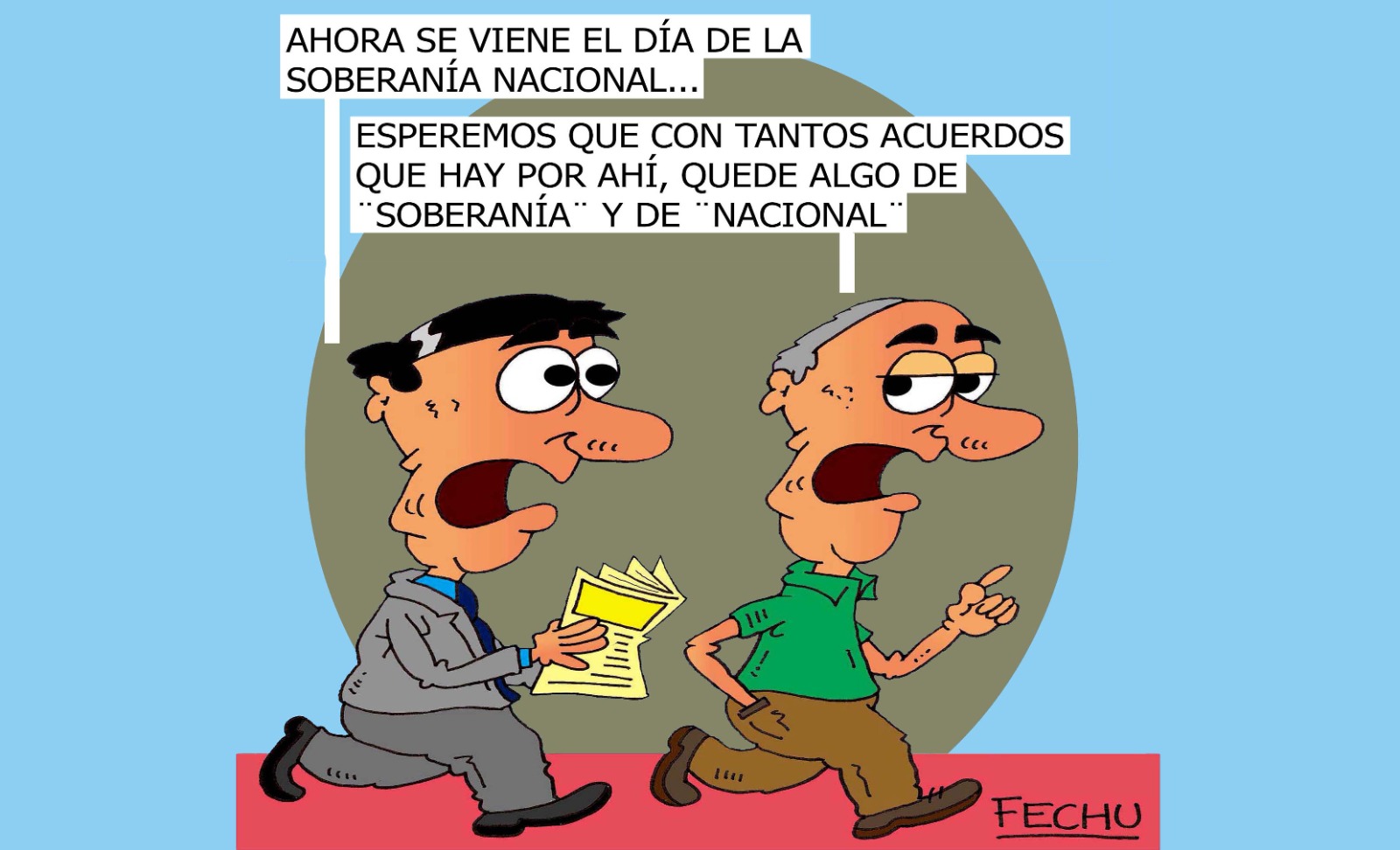 Ni soberanía, ni nacional…