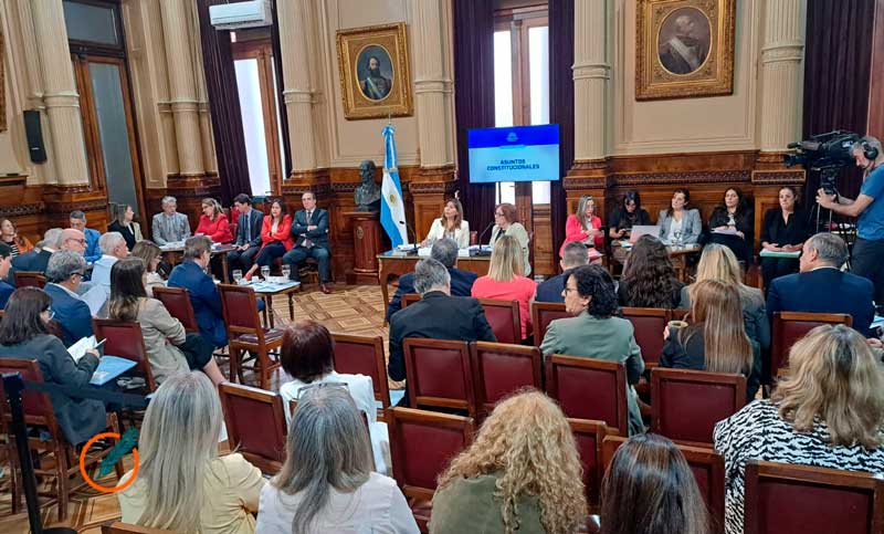 Senado: la Comisión de Asuntos Constitucionales dictaminó contra el pliego de Lorena Villaverde