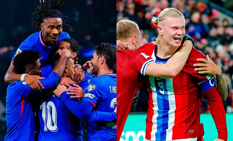 Francia sacó pasaje al Mundial 2026 y Noruega quedó cerca de la clasificación
