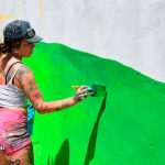 De la mano de Aymi Lova, lanzan una paleta de látex para arte urbano con un gran mural participativo en Empalme Graneros