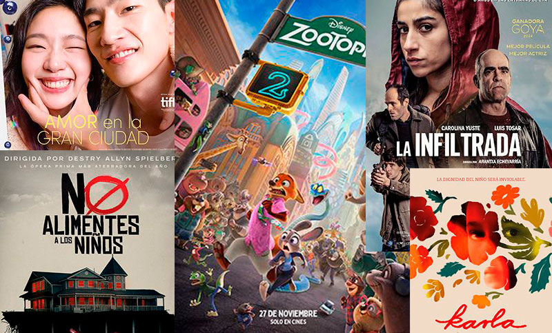 ¡Jueves de estrenos! Cinco películas renuevan la cartelera local