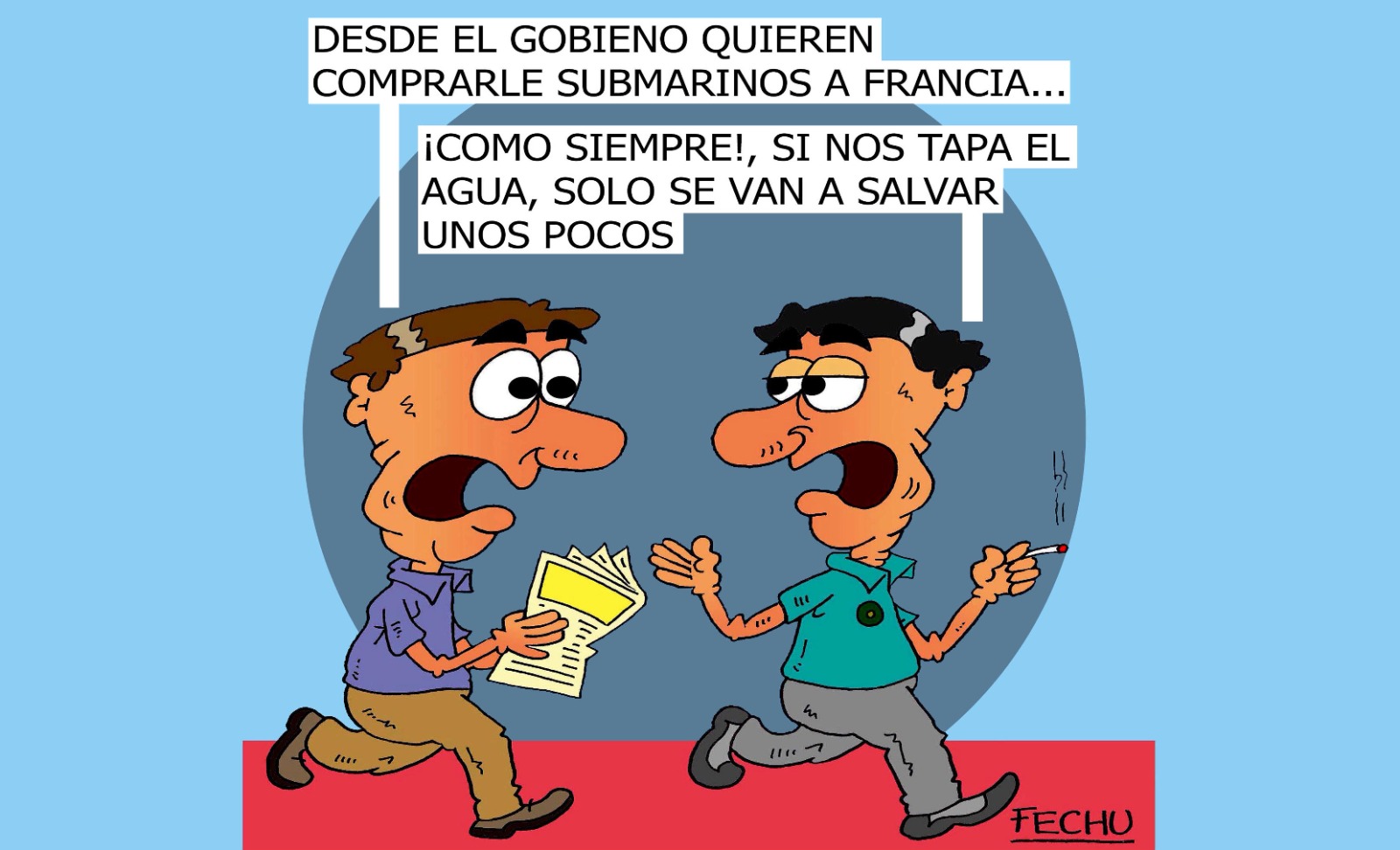 Que no nos tape al agua