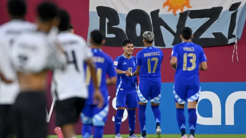 Argentina goleó a Fiji 7 a 0 en el Mundial Sub 17 que se juega en Qatar