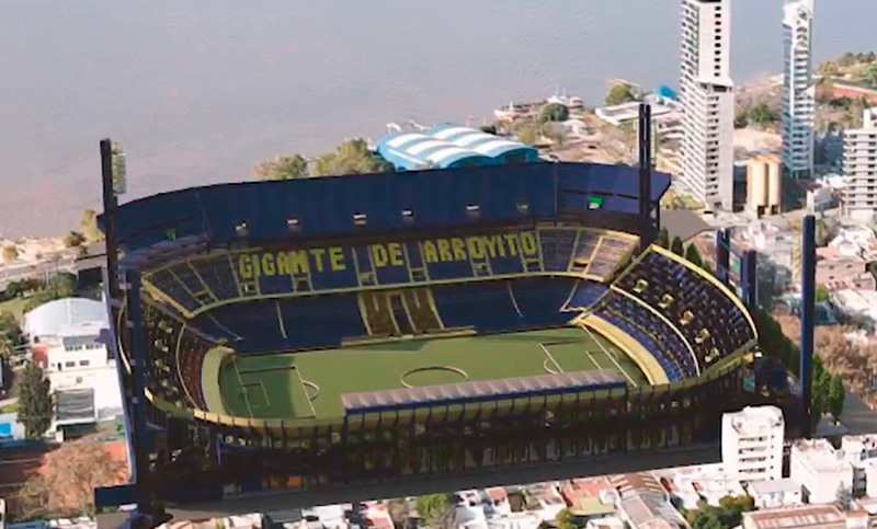 Es oficial: el Gigante de Arroyito tendrá su tercera bandeja