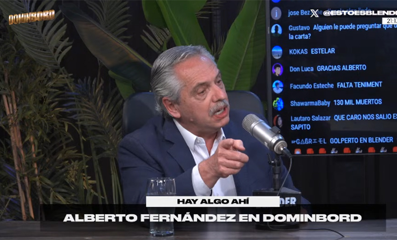 Alberto Fernández dijo que el video con Pettinato en Casa Rosada “era para Tenembaum” y habló de Vicentin