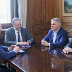 El Gobierno continúa el acercamiento con las provincias: Orrego y Llaryora estuvieron en la Rosada