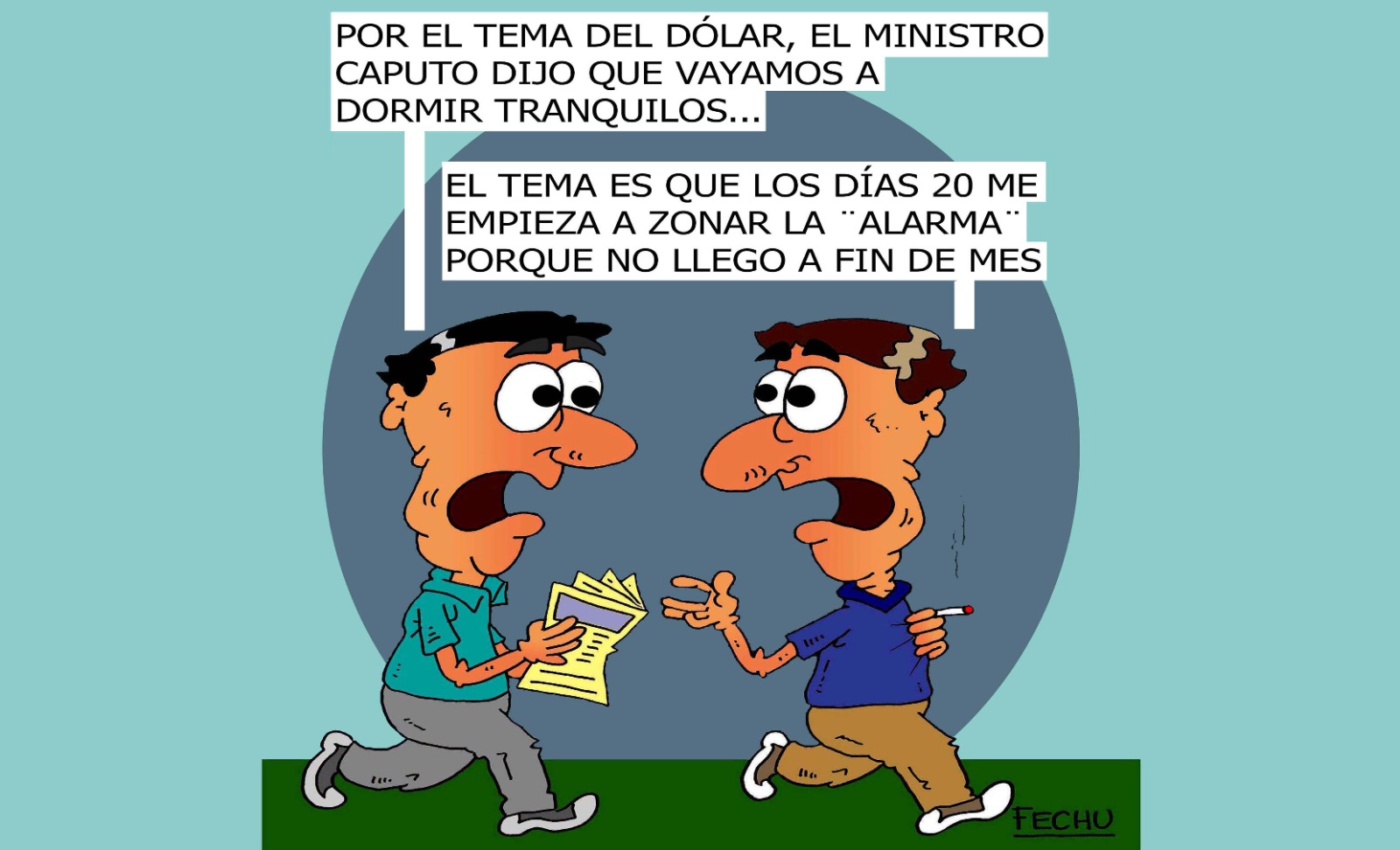 Mucho mes para tan poco sueldo, ¿no?