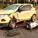 Trágico choque en General Lagos: una joven motociclista perdió la vida al colisionar contra un auto