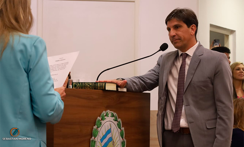 "Por la vida y la familia", juró Pablo Fabián Gavira