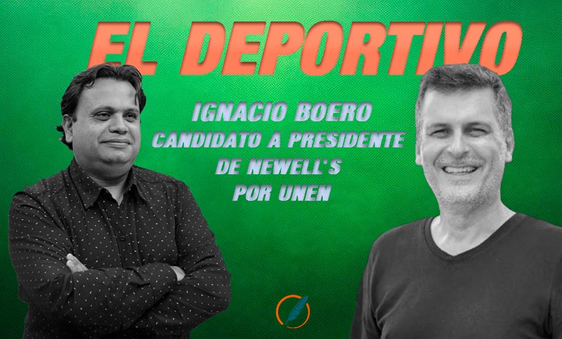 Boero: competitividad en el fútbol de Newell’s, generación de recursos económicos y prioridad en la gestión