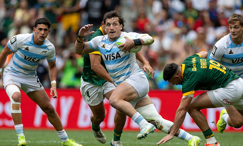 Los Pumas 7s obtuvieron la medalla de plata en Sudáfrica